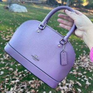 NWT COACH F27591 MINI SIERRA SATCHEL/CROSSBODY BAG JASMINE